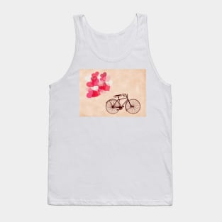 Heart-Shaped Balloons and Bicycle Tank Top